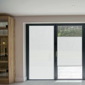 FITtoFRAME Dovestone Blackout White FITtoFRAME™ Pleated Honeycomb Blind