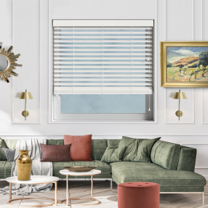 Dream Faux Wood Wood Venetian Blinds Open