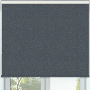 Durham Blackout Denim Roller Blinds Frame