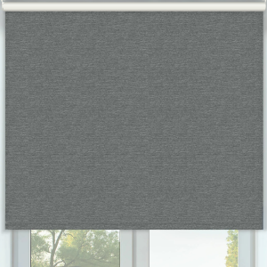 Durham Blackout Grey Marle Cordless Roller Blinds Frame