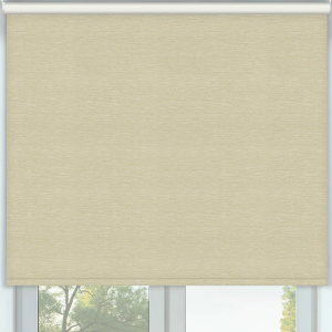 Durham Blackout Sandstone Cordless Roller Blinds Frame