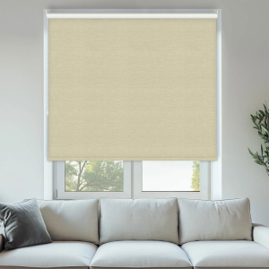 Durham Blackout Sandstone Roller Blinds