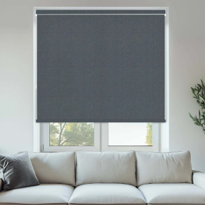 Durham Denim No Drill Roller Blinds