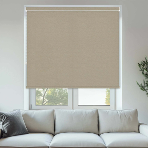 Durham Taupe Pelmet Roller Blinds