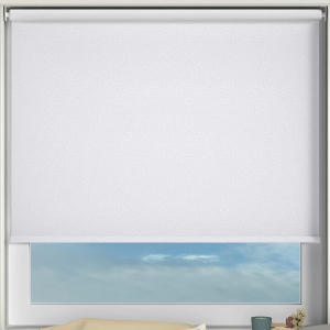 Eden Bright White Cordless Roller Blinds Frame