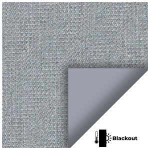 Eden Denim Cordless Roller Blinds Scan