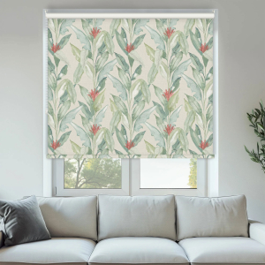 Eden Palm Green Roller Blinds