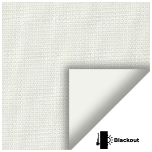 Eden Soft White Roller Blinds Scan