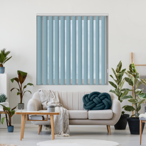 Elara Jewel Rigid PVC Replacement Vertical Blind Slats Open