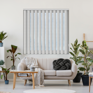 Elara Warmth Rigid PVC Replacement Vertical Blind Slats Open