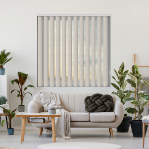 Elara Whisper Rigid PVC Replacement Vertical Blind Slats Open