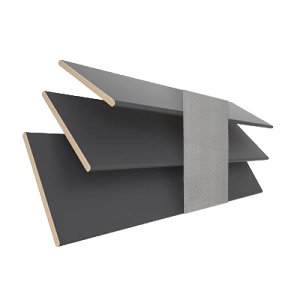 Empire with Shadow Tape Wood Venetian Blinds 3 Slats