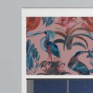 Flamingo Pink Electric BlocOut Cassette Blinds Specs