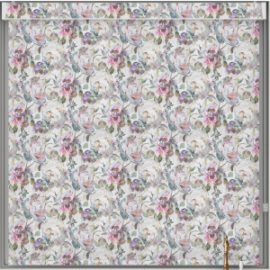 Florina Mist No Drill Roller Blind Cropped Image