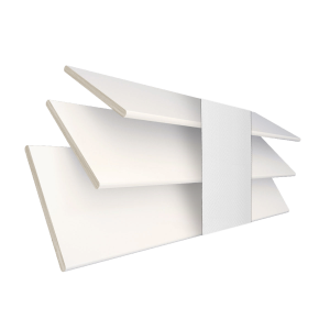 Gloss Pure White Wood Venetian Blinds 3 Slats