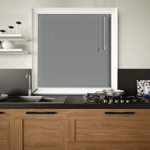 Grey Venetian Blinds