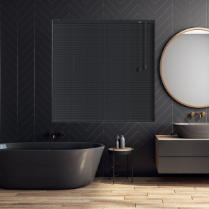 Hammered Black Venetian Blinds