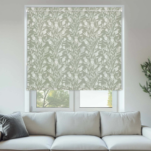 Heather Sage Pelmet Roller Blinds