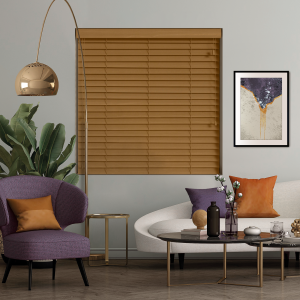 Honey Wood Venetian Blinds