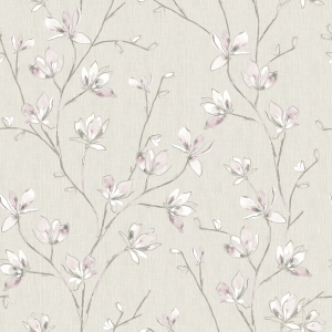 Iris Blush Blackout Cordless Roller Blind Product Detail