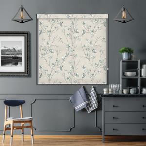 Iris Pistachio Pelmet Roller Blind