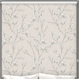 Iris Sky Blackout Roller Blind Cropped Image