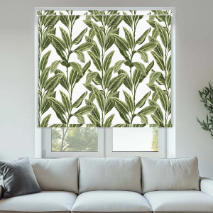 Island Palm Aloha Pelmet Roller Blinds