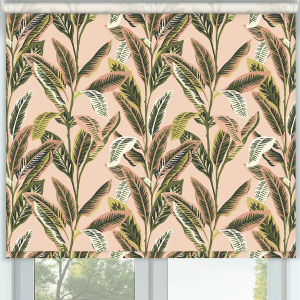 Island Palm Fiesta Cordless Roller Blinds Frame