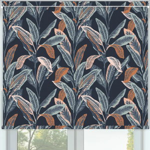 Island Palm Lagoon No Drill Roller Blinds Frame