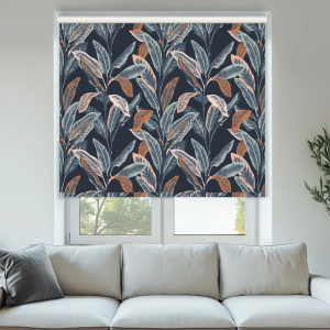 Island Palm Lagoon Roller Blinds