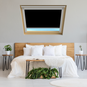 Jet Black (BLACKOUT) Keylite Roof Window Blinds
