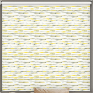 Koa Lemon Blackout Cordless Roller Blind Cropped Image