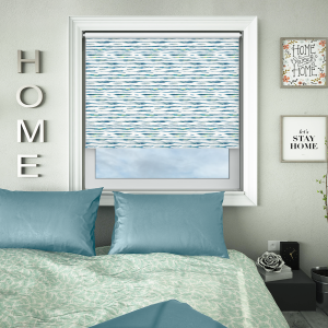 Koa Lime Blackout Cordless Roller Blind Image 2