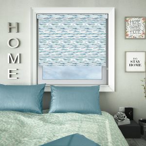 Koa Lime Blackout No Drill Roller Blind Image 2