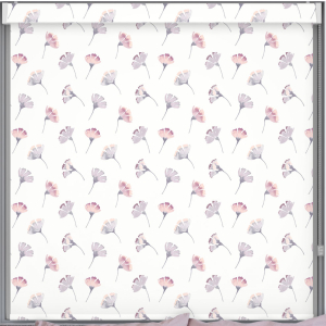 Kyoto Lilac Blackout Pelmet Roller Blind Cropped Image