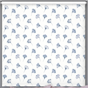 Kyoto Sky Blackout Cordless Roller Blind Cropped Image
