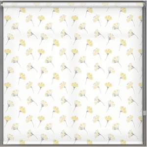 Kyoto Yellow Roller Blind Cropped Image
