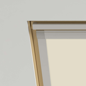Latte (BLACKOUT) Velux Roof Window Blinds Detail