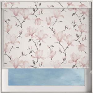 Laurel Blush Pelmet Roller Blinds Frame