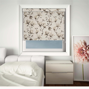 Laurel Grey Pelmet Roller Blinds