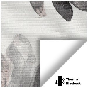 Laurel Grey Pelmet Roller Blinds Scan