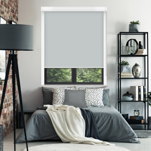 Light Grey XL Bloc Blinds Cassette Blinds Edge Fit