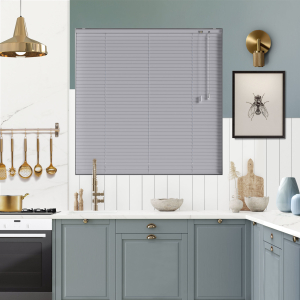 Light Grey Venetian Blinds