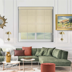 Linen Cream No Drill Blinds