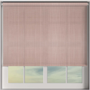 Linen Powder Pink Cordless Roller Blinds Frame