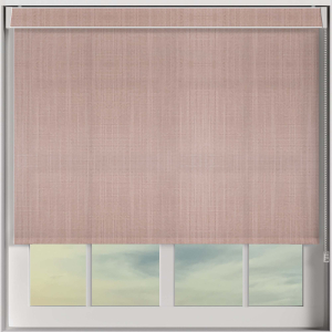 Linen Powder Pink No Drill Blinds Frame