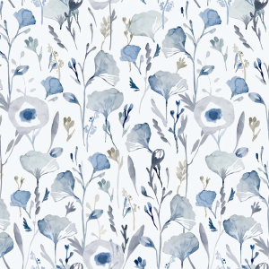 Loftus Blue No Drill Roller Blinds Hardware