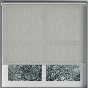 Lumi Silver Cordless Roller Blinds Frame