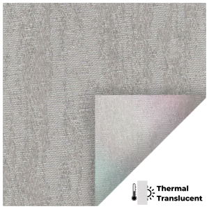 Lumi Silver Vertical Blinds Hardware