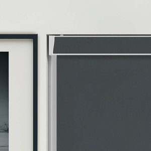 Luxe Anthracite Pelmet Roller Blinds Product Detail